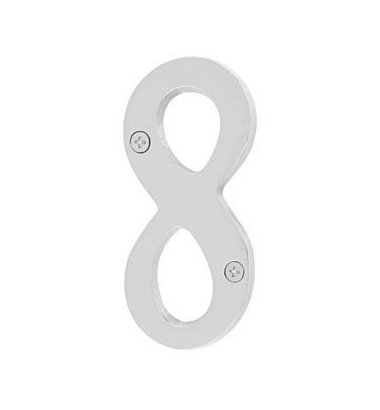 4 Brass House Number - Accessories Collection by Emtek