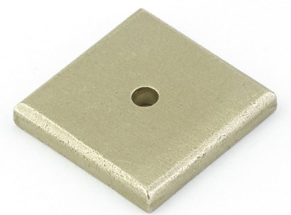 Square Knob Back Plate - Sandcast Bronze Collection by Emtek