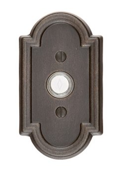 Arched Type 11 Door Bell Button - Tuscany Collection by Emtek